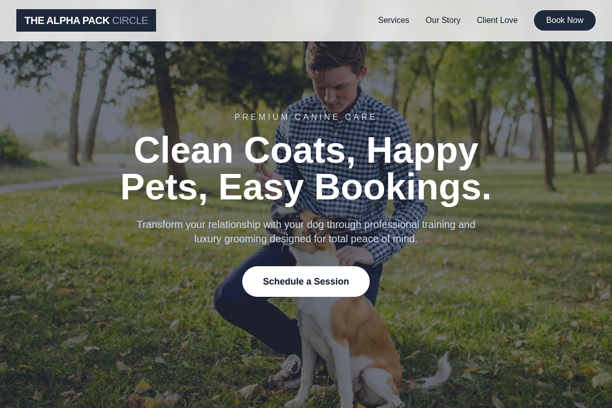 Groomer Dog Training